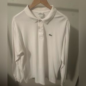 Vintage Long Sleeve Lacoste Polo